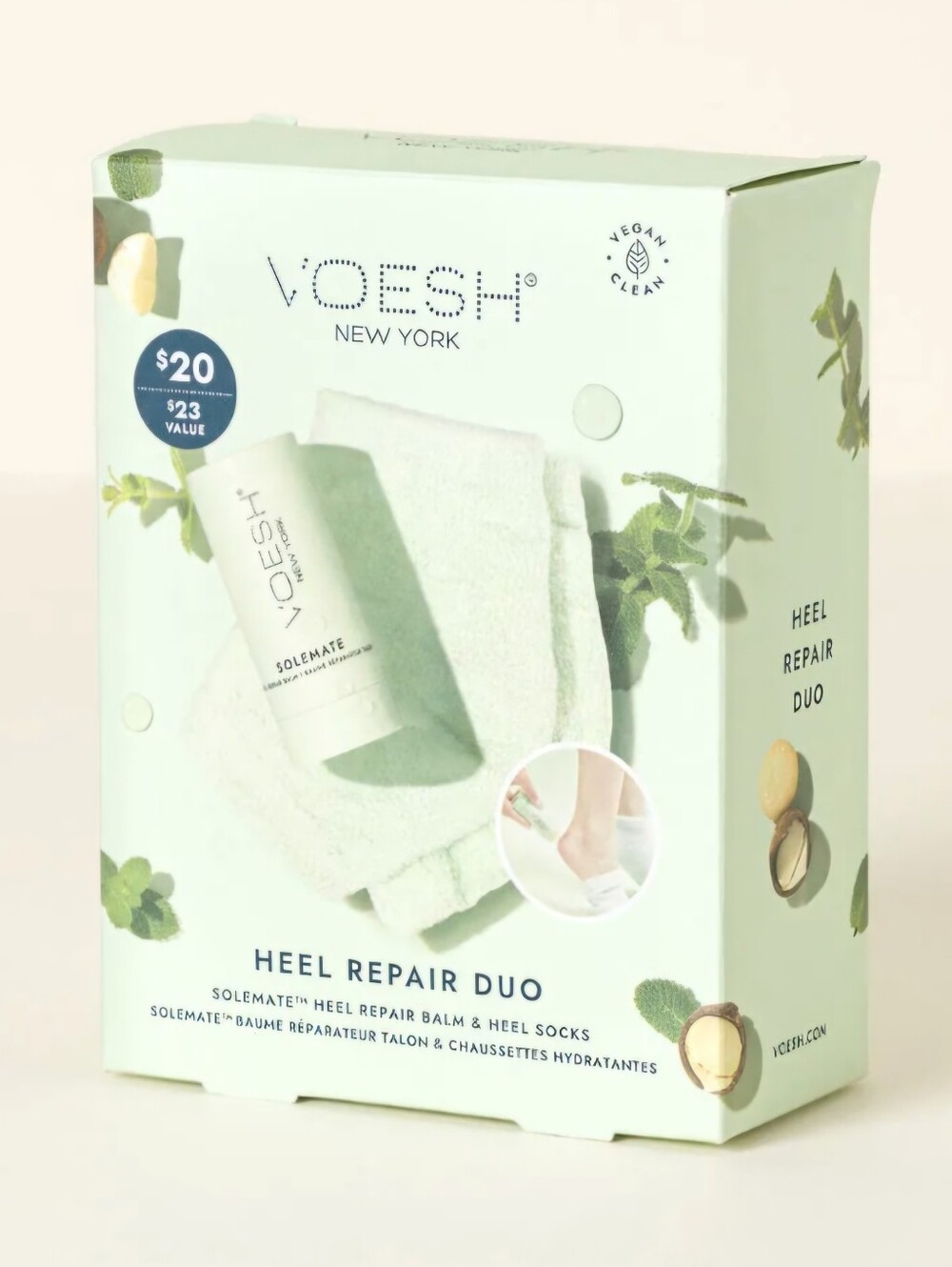 VOESH Heel Repair Duo - Mint